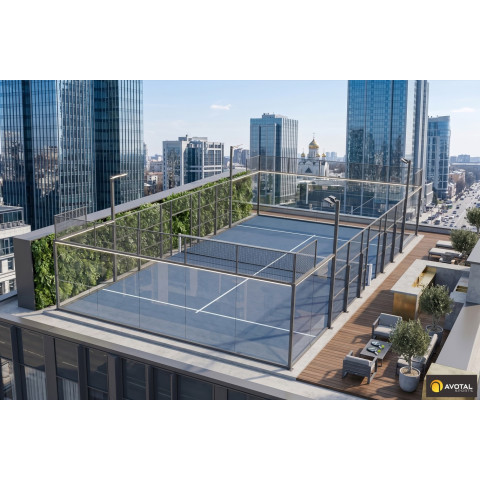 Panoramic Padel Court Premium Avotal Україна
