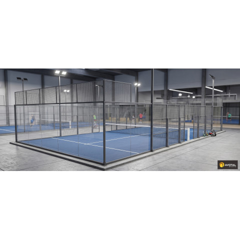 Panoramic Padel Court Premium Avotal Україна