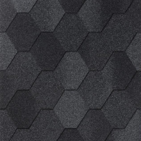 Черепиця бітумна Number One Dual Black (м²)