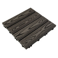 Композитна плитка WPC 30х30х2см Антрацит (D) SW-00001708