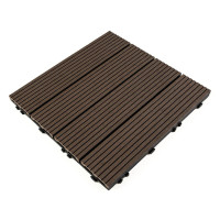 Композитна плитка WPC 30х30х2см Венге (D) SW-00001709