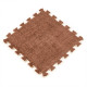 Підлога-пазл плюшевий 30х30х1см Коричневий (D) SW-00002082