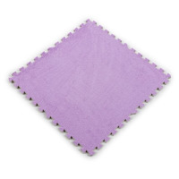 Підлога-пазл плюшевий 60х60х1см Фіолетовий (D) SW-00002087