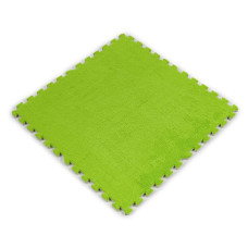 Підлога-пазл плюшевий 60х60х1см Салатовий (D) SW-00002095