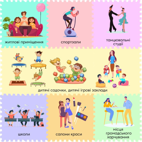 Підлогове покриття 60х60х1см Сіре (D) SW-00002569