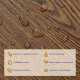 Самоклеюча LVT плитка під ламінат 152.4х914.4х1.5мм Мат SW-00002582-