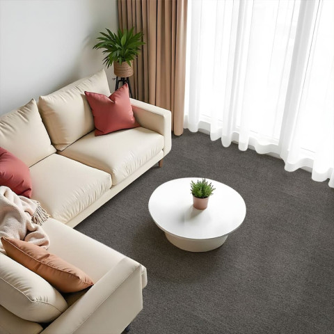 Плитка під ковролін без клейового шару 500х500х3мм Темно-Сірий SW-00002711