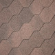 Бітумна черепиця Superglass Hex Dual Brown (м²)