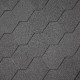 Бітумна черепиця Superglass Hex Black (м²)