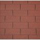 Бітумна черепиця Number One 3Tab Tile Red (м²)
