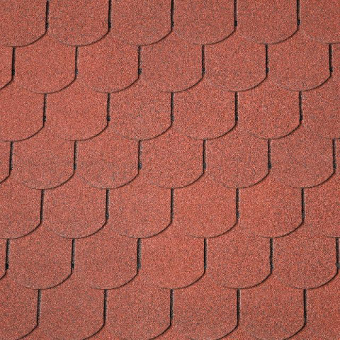 Бітумна черепиця Number One Biber Tile Red (м²)