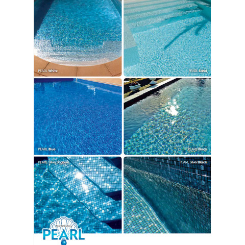 Плівка ПВХ для оздоблення басейну серія PEARL з акриловим покриттям
